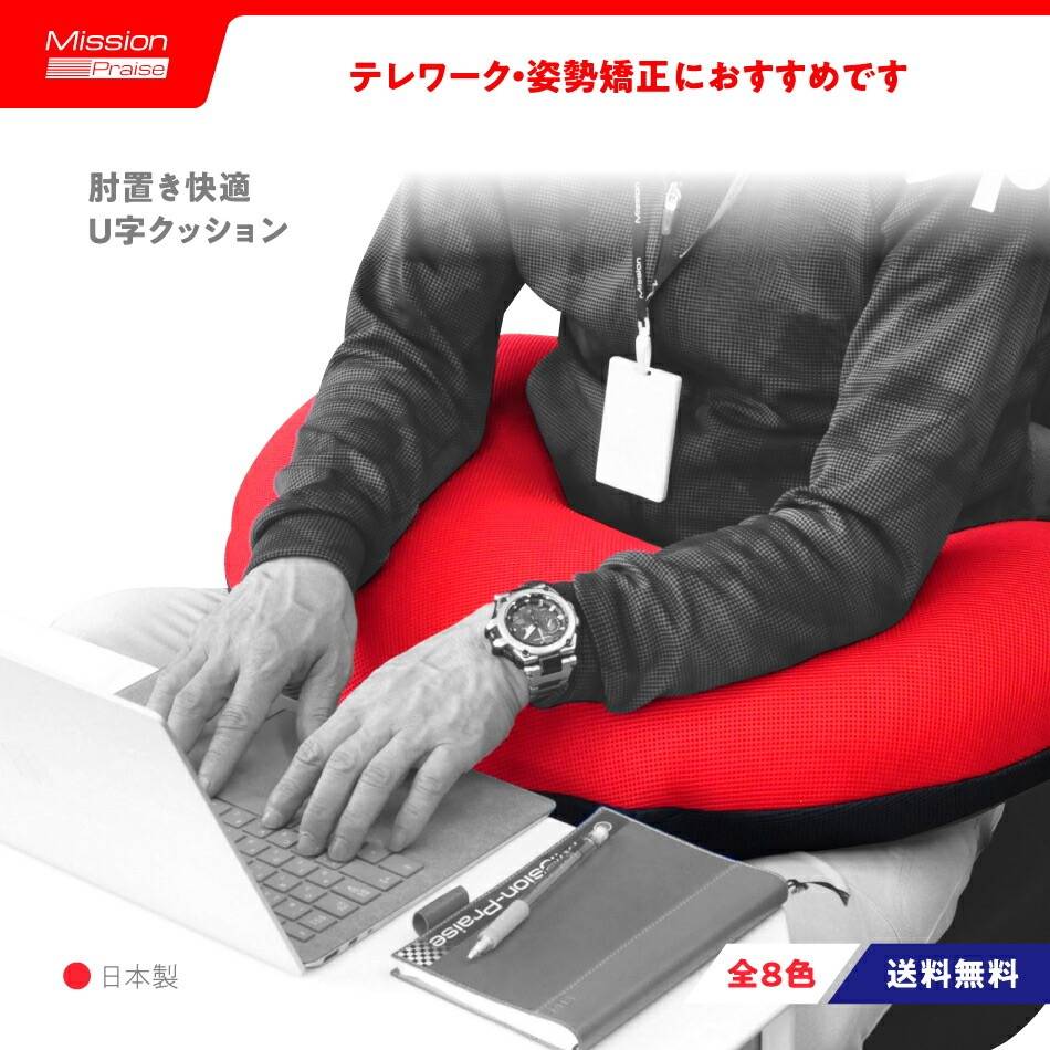 Uスタイルクッション　レビュー紹介